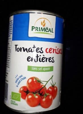 Tomates cerises entières