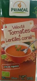 Velouté Tomates & Lentilles corail