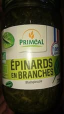 Epinards en branches