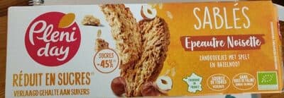 Sablés épeautre noisette
