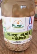 Haricots blancs au naturel