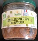 Lentilles vertes au naturel