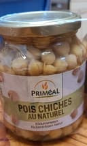 Pois chiches au naturel
