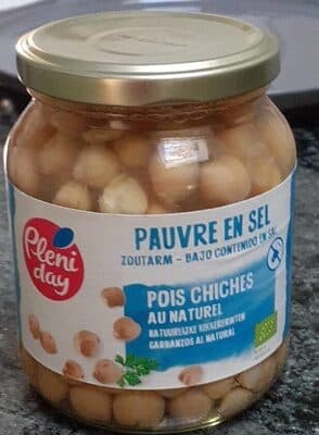 Pois chiche au naturel