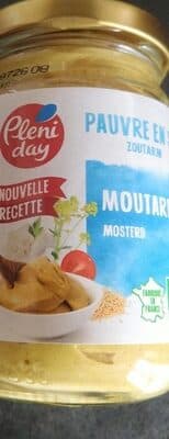 Moutarde pauvre en sel