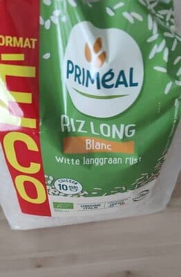 Riz long blanc