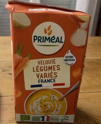 Velouté de légumes variés