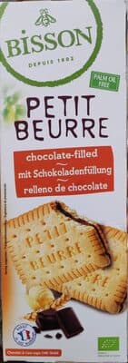 Petit beurre fourré au chocolat