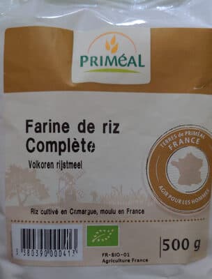 Farine de riz complète