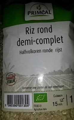 Riz Rond Demi Complet Italie