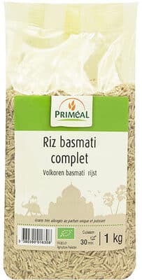 Riz basmati complet