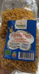Les Pâtinettes coquillettes blé & quinoa carotte