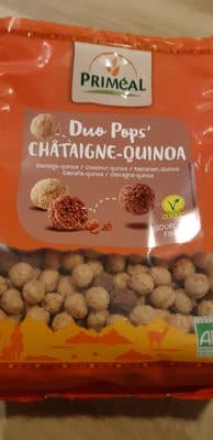 Duo Pops' CHÂTAIGNE-QUINOA