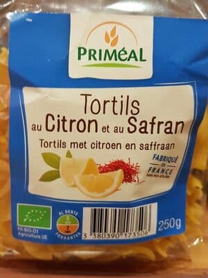 Tortils citron & safran