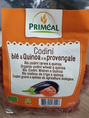Codini blé & quinoa à la provençale