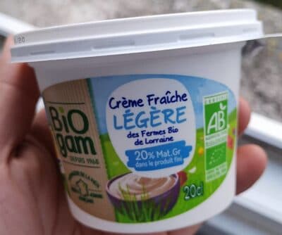 Crème fraîche légère