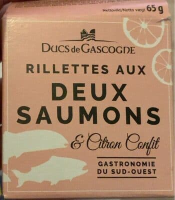 Rillettes aux deux saumons