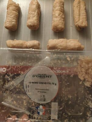 12 Nems Crevettes 75g