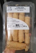 10 Mini nems végétariens avec sauces