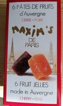 6 pâtes de fruits d auvergne