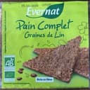 Pain Complet Graines de Lin