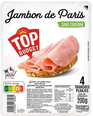 Jambon choix de paris dd 4t 200g