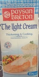 The light cream