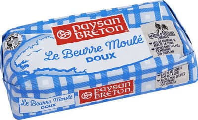 Beurre moulé doux