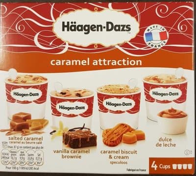 4 mini pots - Caramel Attraction