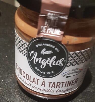 Chocolat à tartiner noisettes torrefiees