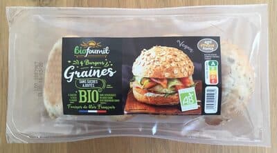 4 Pains Burgers Graines