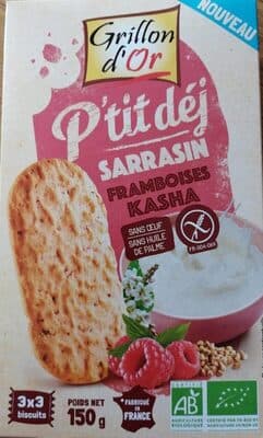 P'tit déj - Sarrasin Framboise Kasha