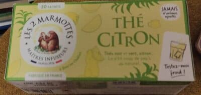 Thé citron : les 2 marmottes
