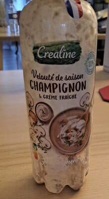 Velouté de champignon et crème fraîche