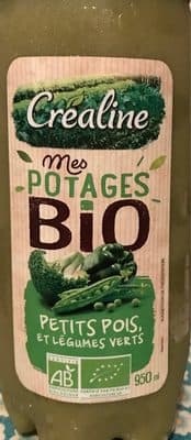 Mes potages Bio Petits pois et légumes verts
