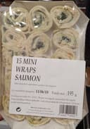 15 Mini Wraps Saumon