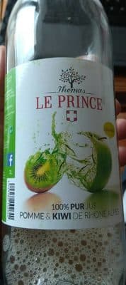 100% pur jus pomme & kiwi de Rhône-Alpes