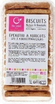 Biscuit Nature et Bienfaits - Épeautre et abricots