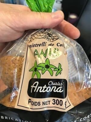 Canistrelli à l'Anis