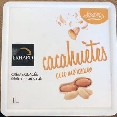 Crème glacée cacahuètes