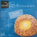 4 Croquantins Vanille Cœur de Meringue