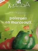 Poivrons en morceaux
