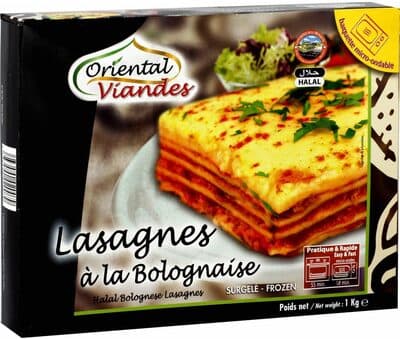Lasagnes à la Bolognaise Halal