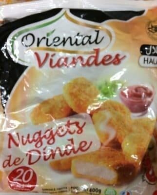Nuggets de dinde x20