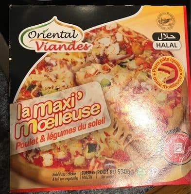 La maxi’ moelleuse pizza