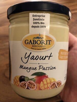 Yaourt mangue passion