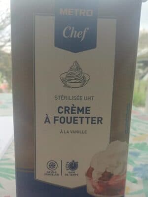 Crème à fouetter
