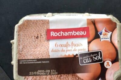 6 Oeufs frais