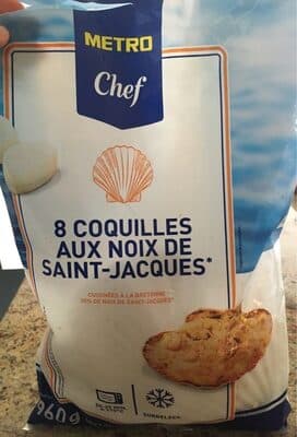 Coquilles aux noix de saint-jacques