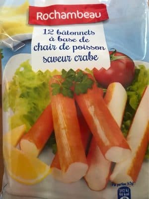 12 Bâtonnets de Surimi